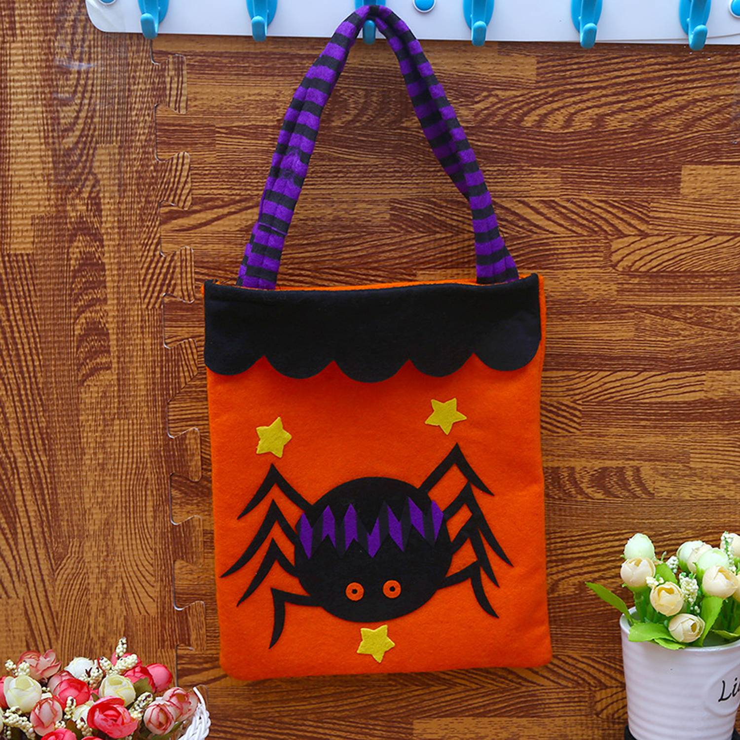 Halloween Bat Children's Gift Handheld Non Woven Bag 3