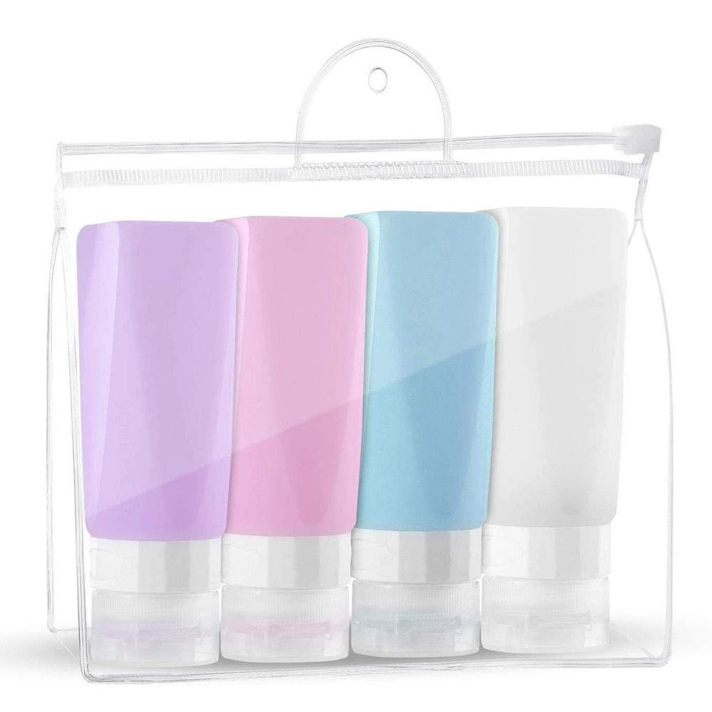 90Ml Shampoo Tube Leak Cosmetic Silicone Bottle 3