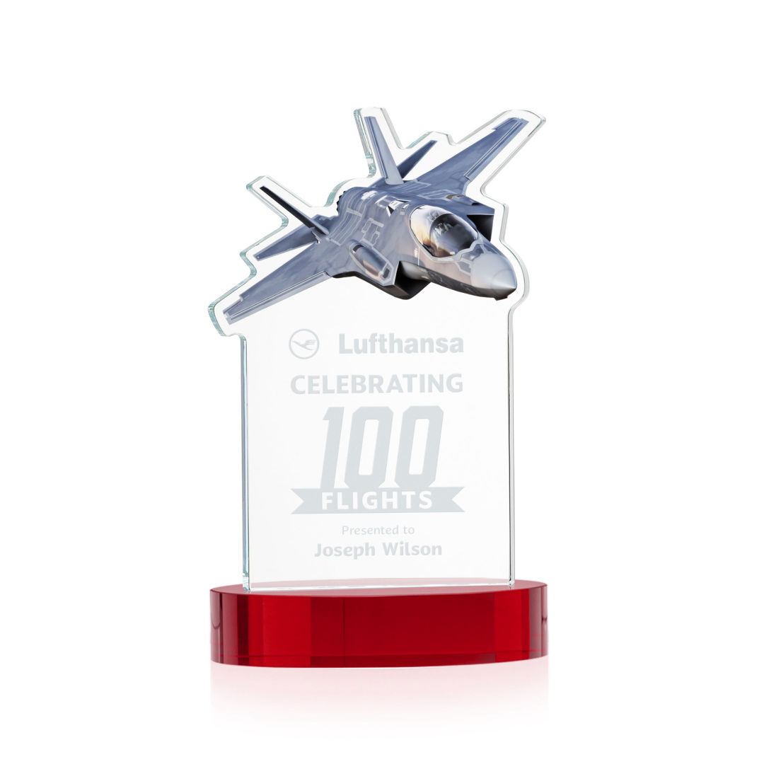 Top Gun Award on Alberton Base - Red 8