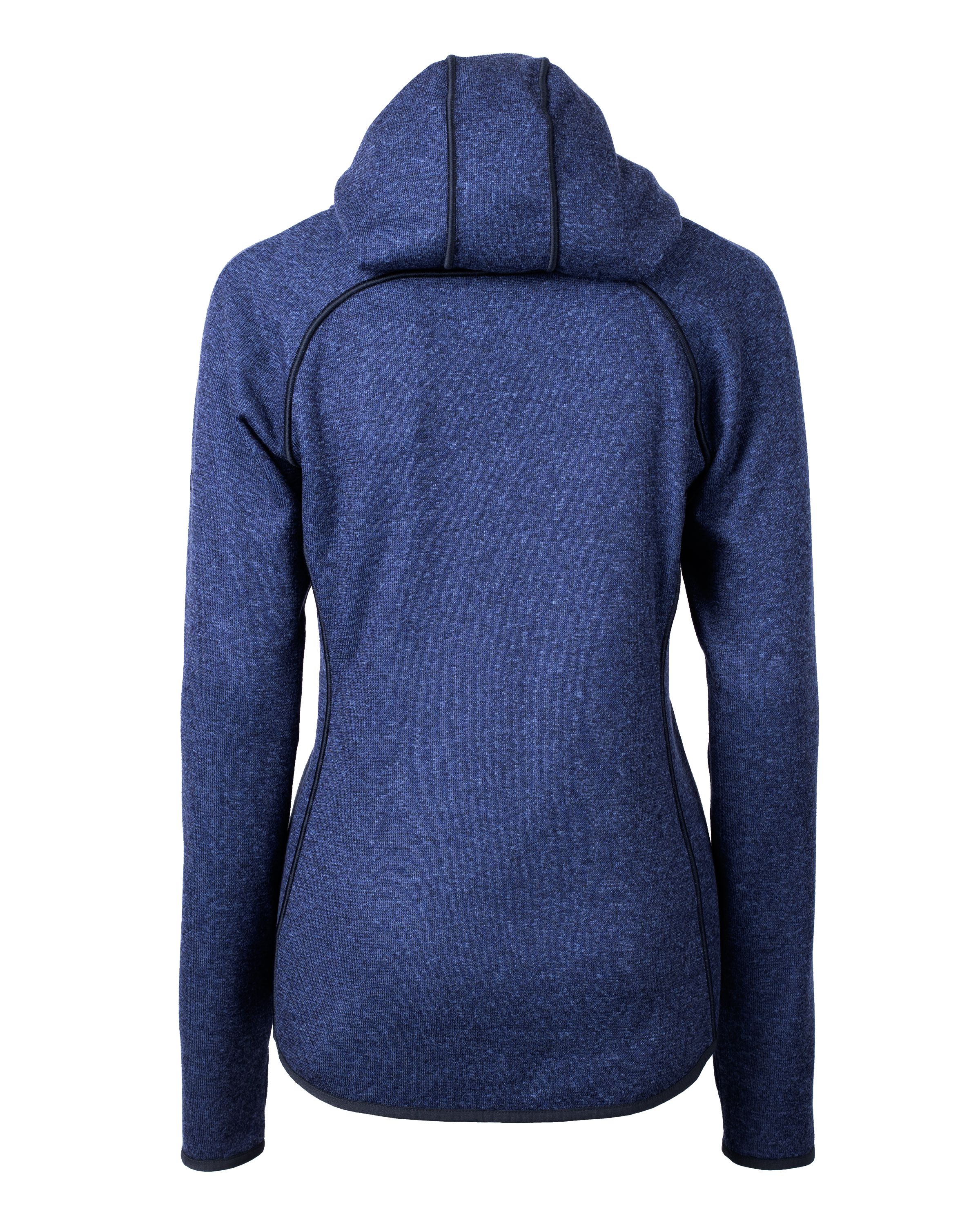 Cutter & Buck Mainsail Sweater-Knit Womens Full Zip Hooded Jacket 35