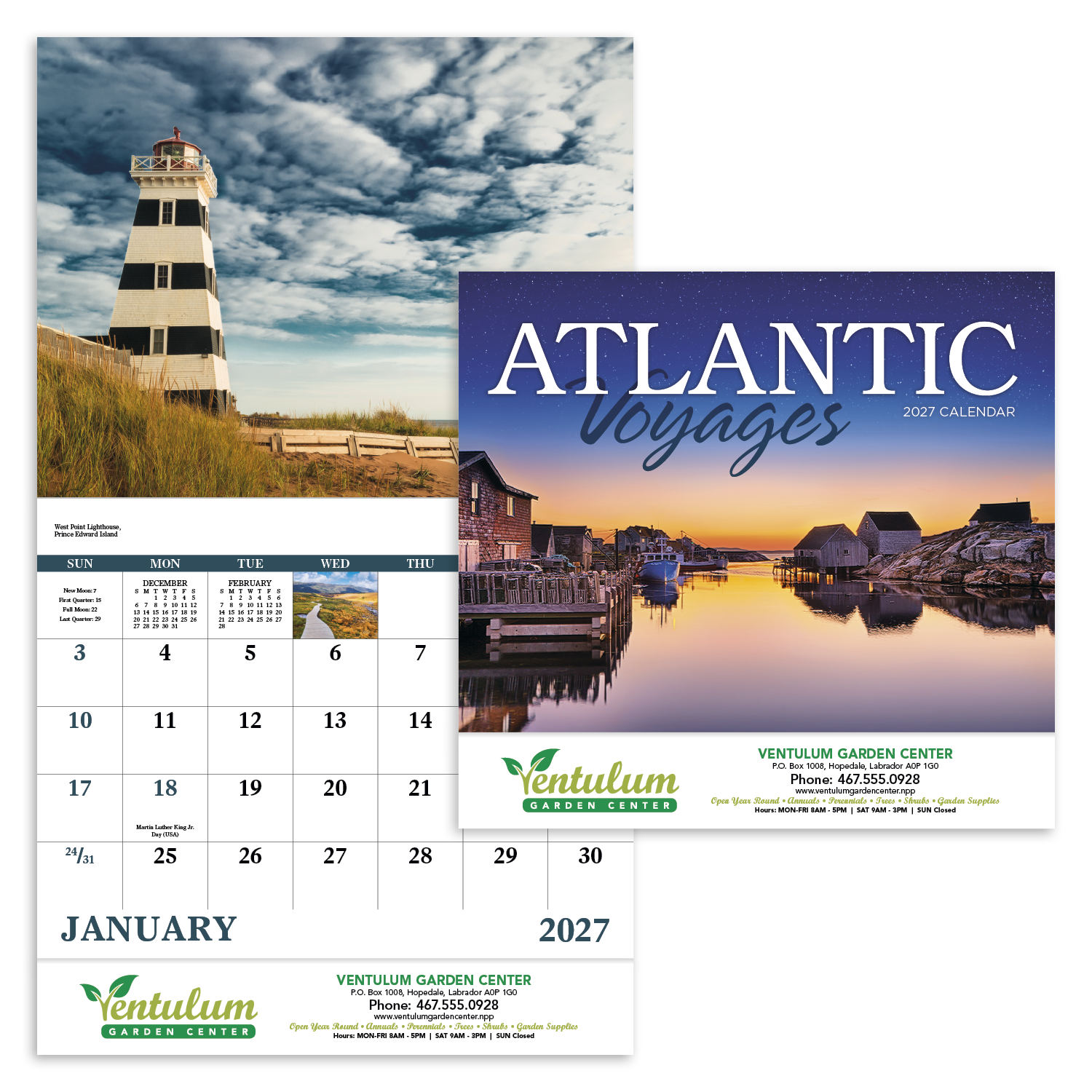 Good Value™ Atlantic Voyages - Stapled Calendar 66