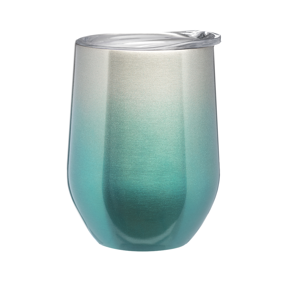 11 oz. Stemless Wine Glass with Lid - BPA Free 3