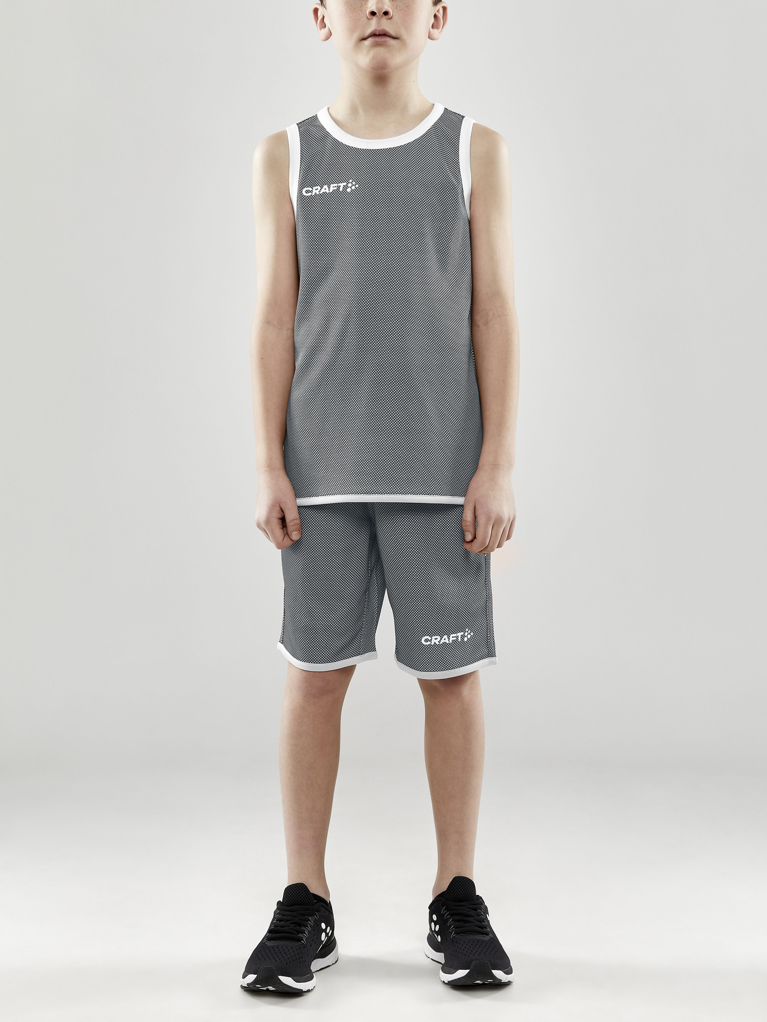 PROGRESS REVERSIBLE BASKET SHORTS JR 14