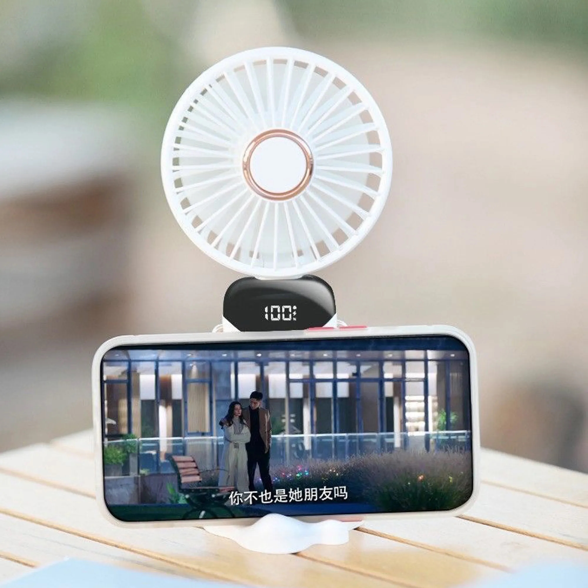 5 Speed Adjustable Portable Folding Mini Fan 7