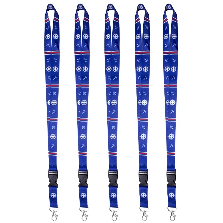 Work Badge Polyester Lanyard - Durable ID Holder Strap 2