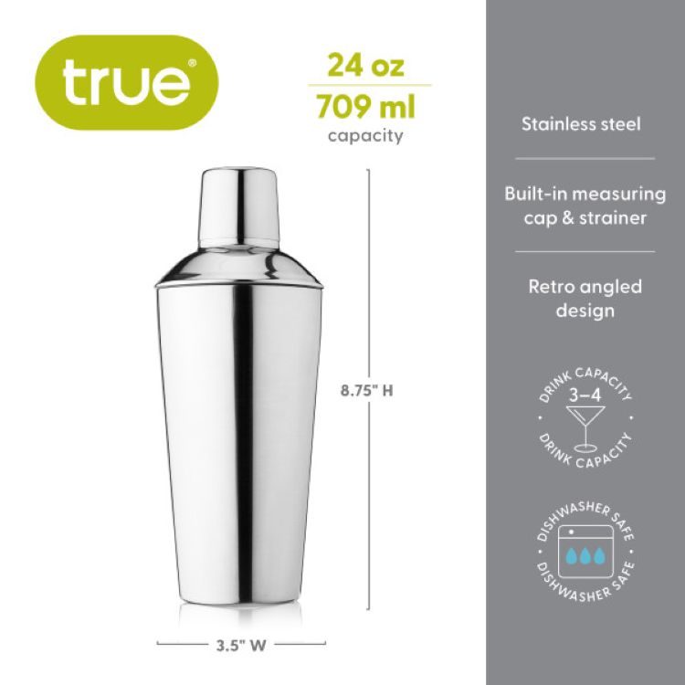 True® Retro™: 24 oz Cocktail Shaker 4