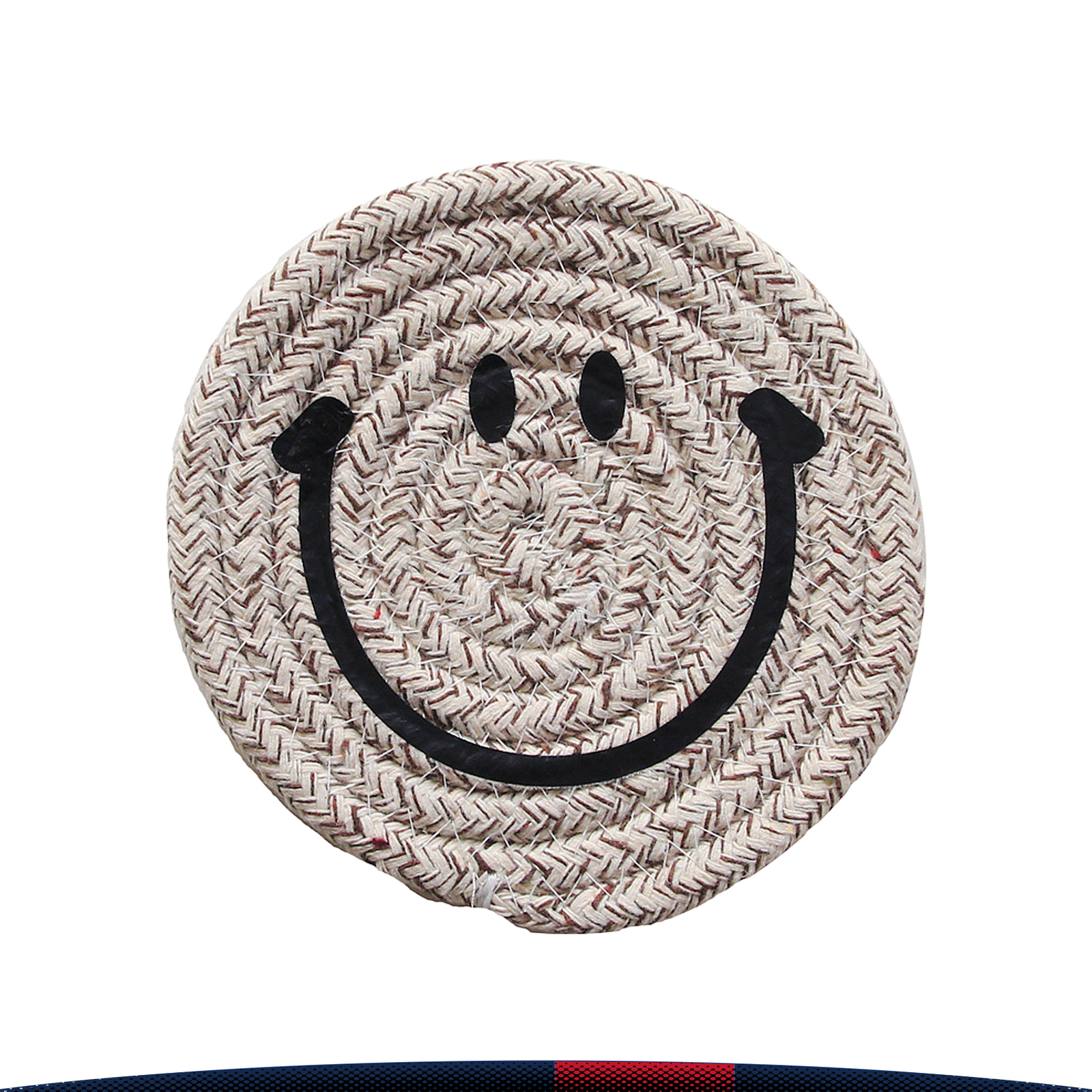 Smiling Face Woven Mat 14