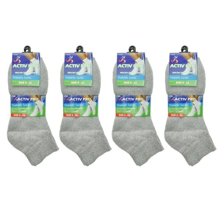 Cotton Ankle Socks - Gray 2