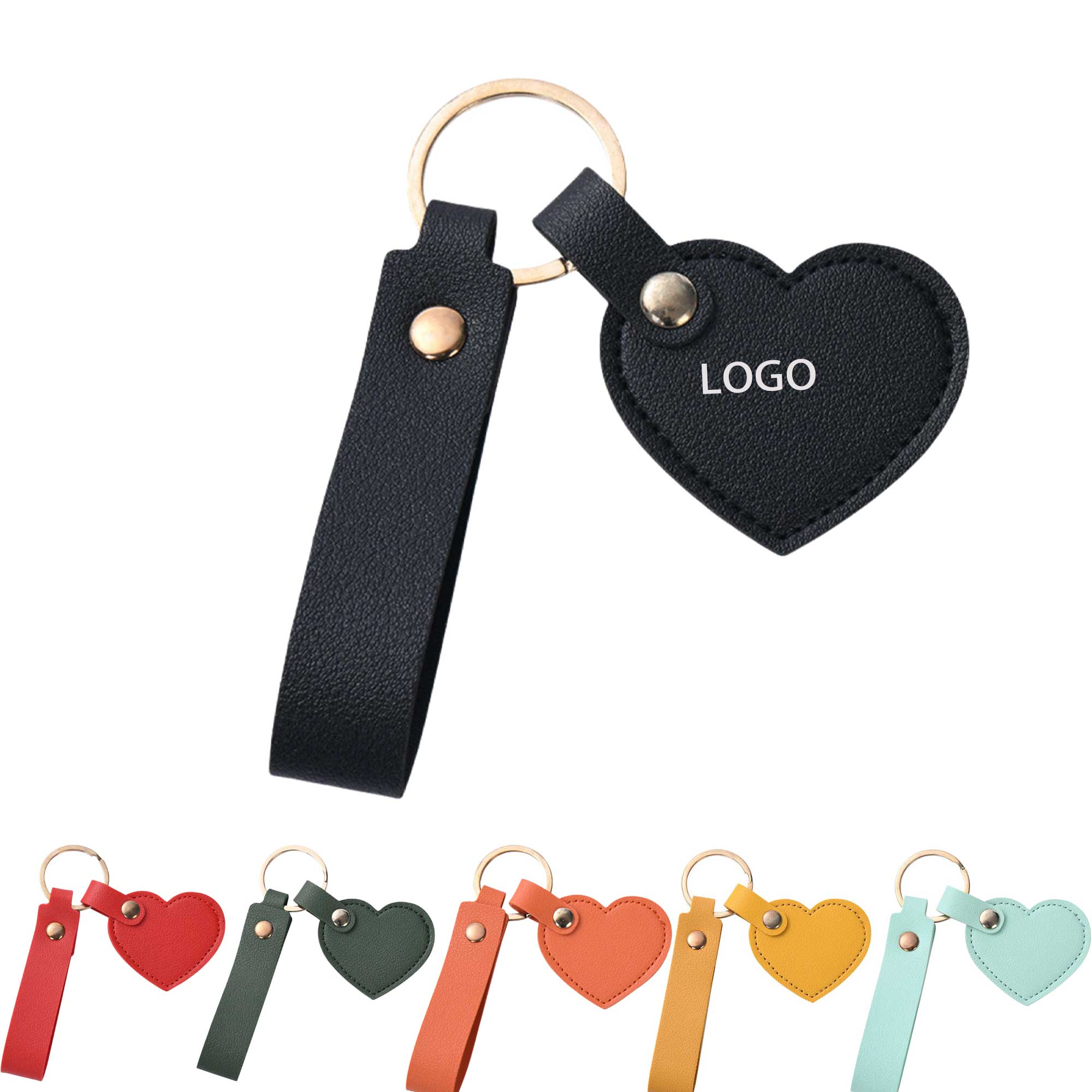 Fashionable Heart Shaped Keychain 4