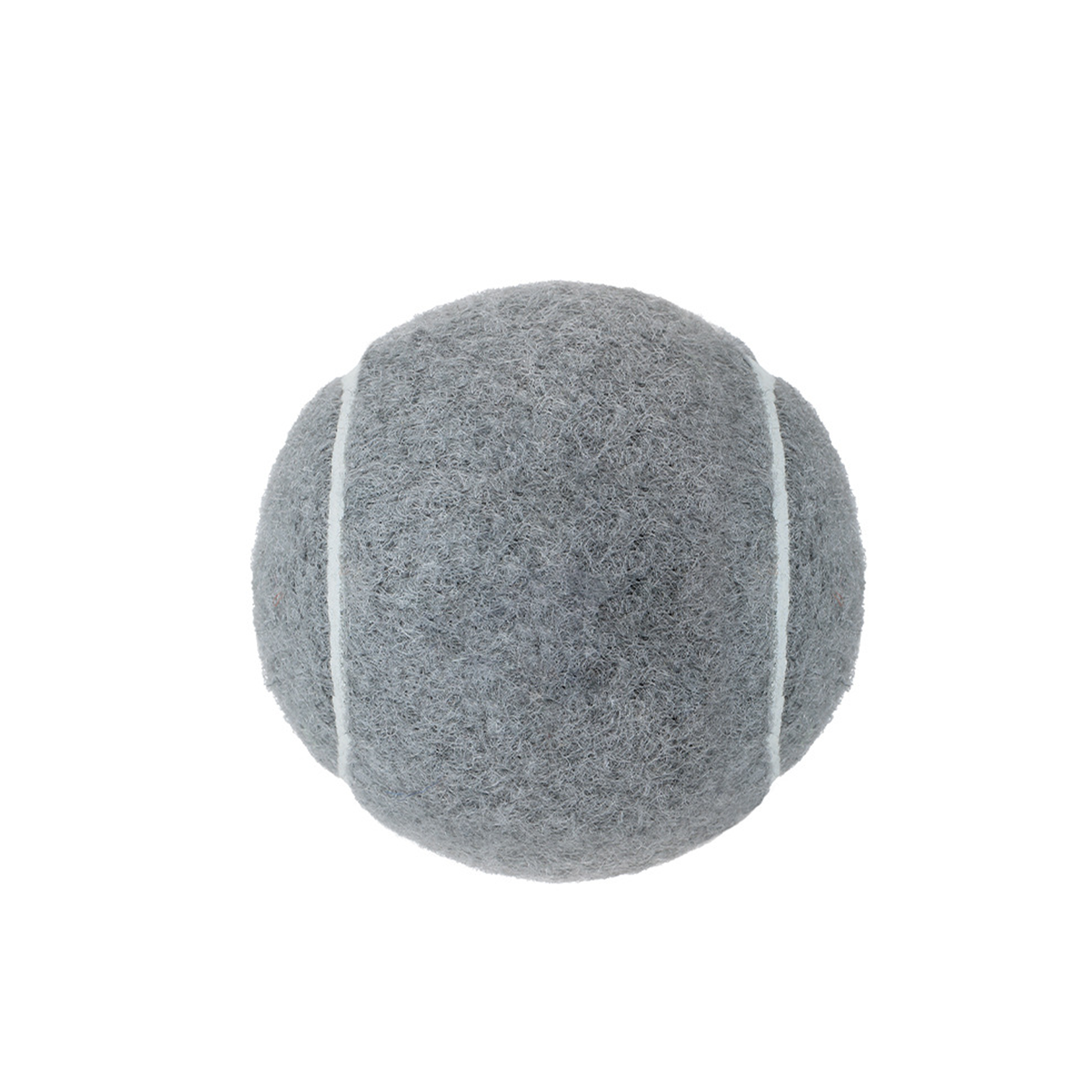 Training Fetch Rubber Felt Ball 2.5" 12