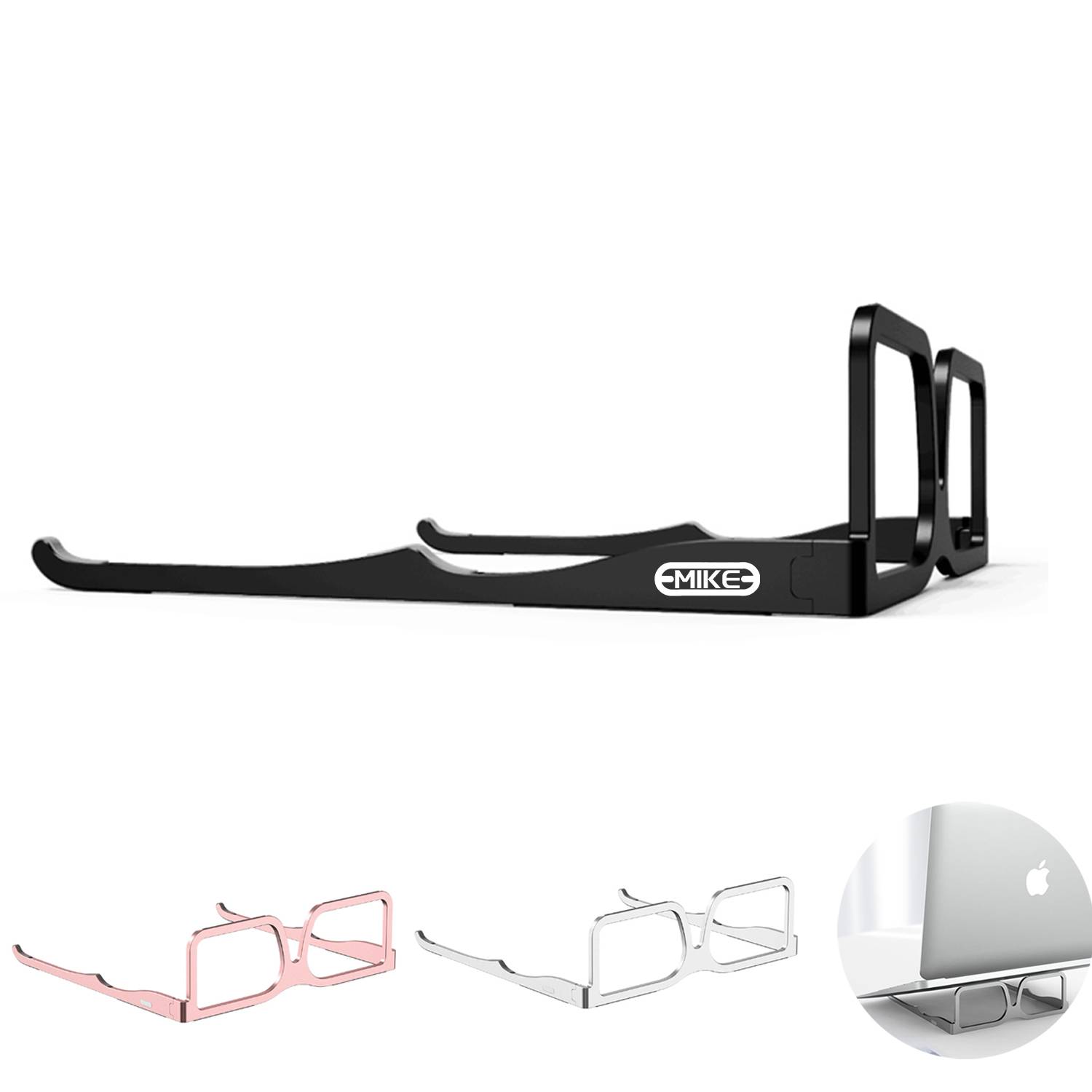 Foldable Glasses Shape Laptop Stand For 10-15.6" 1