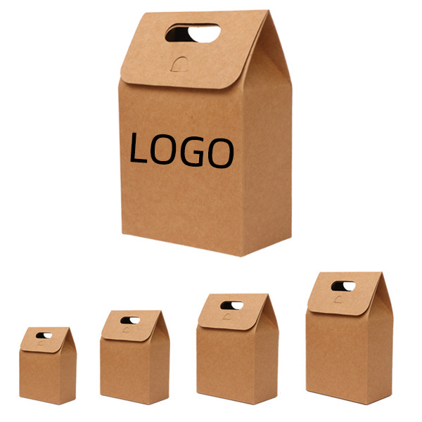 Kraft Paper Food Packaging Bags (3 15/16" W x 5 7/8" H x 2 3/8" G) 2