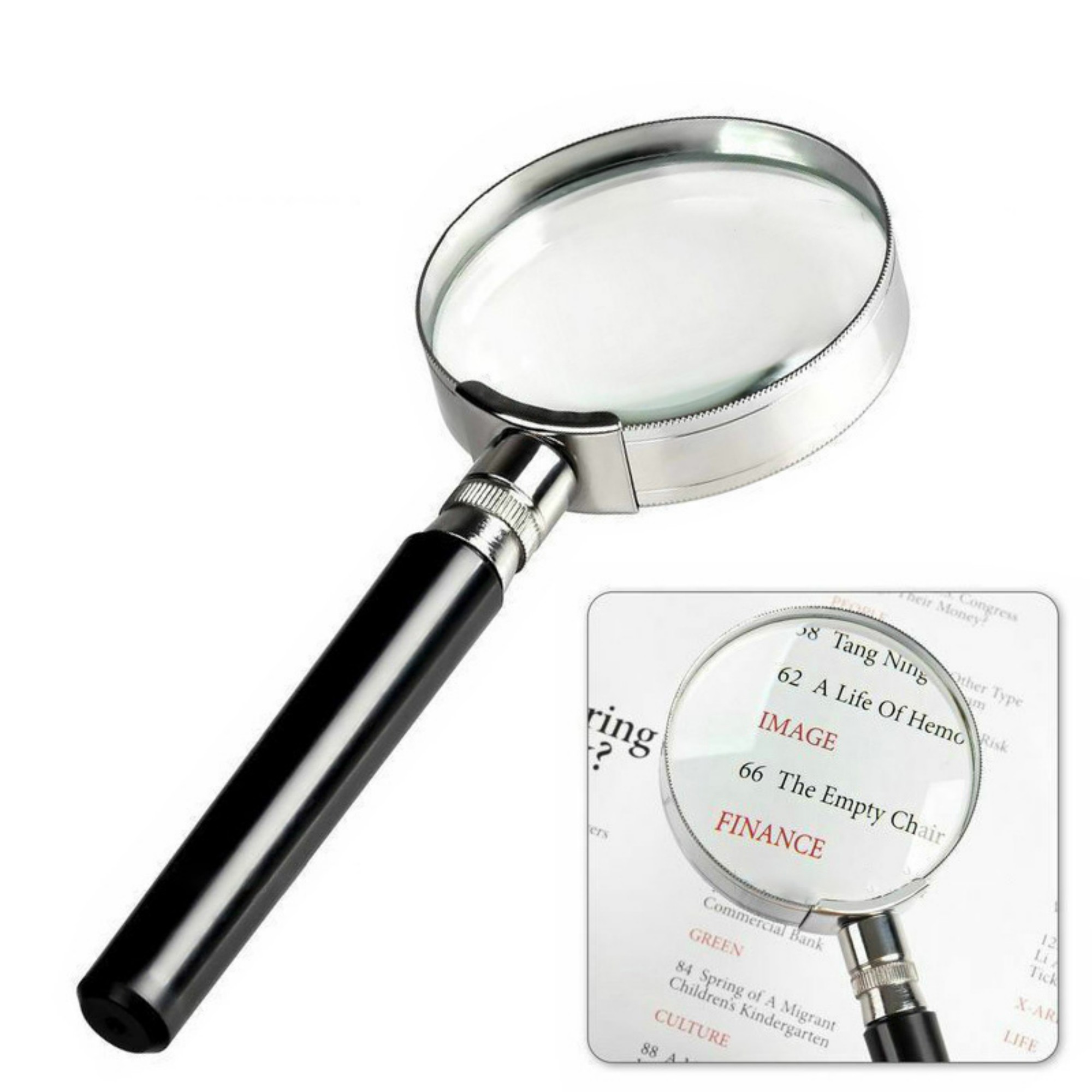10X 75mm Handheld Magnifier 4