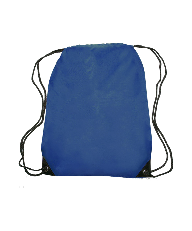 Union Printed - Black Trim Drawstring Bags 17