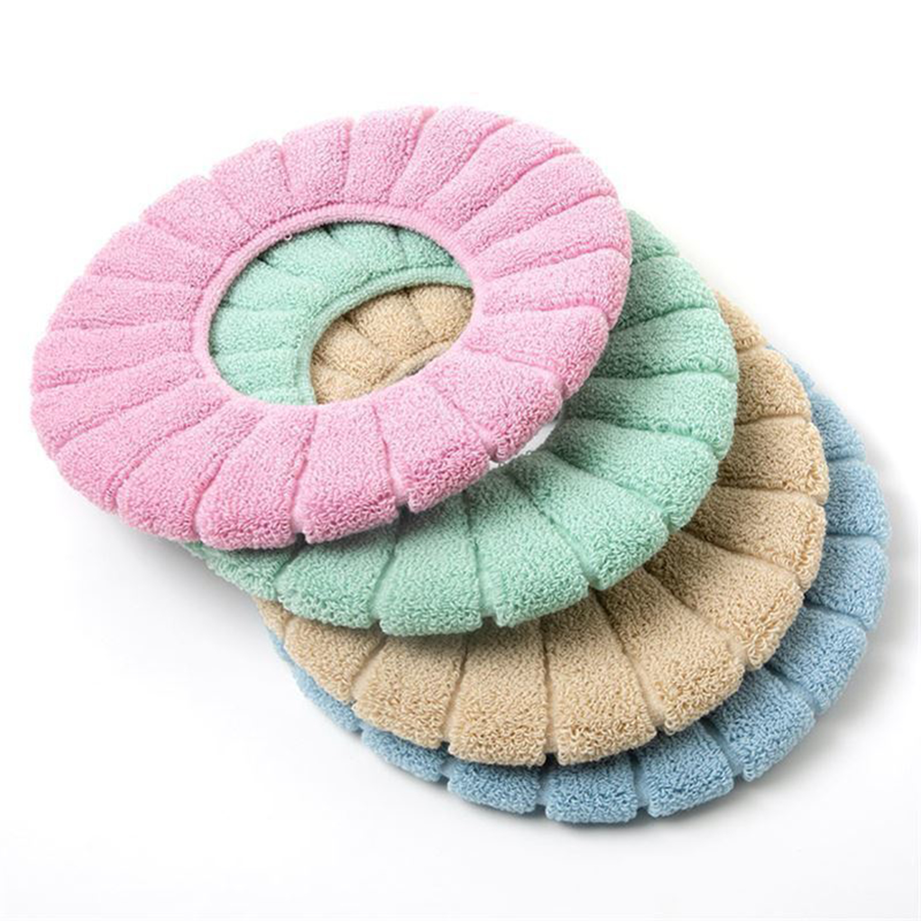 Knitted Soft Toilet Seat Cover Pad Thicker 2