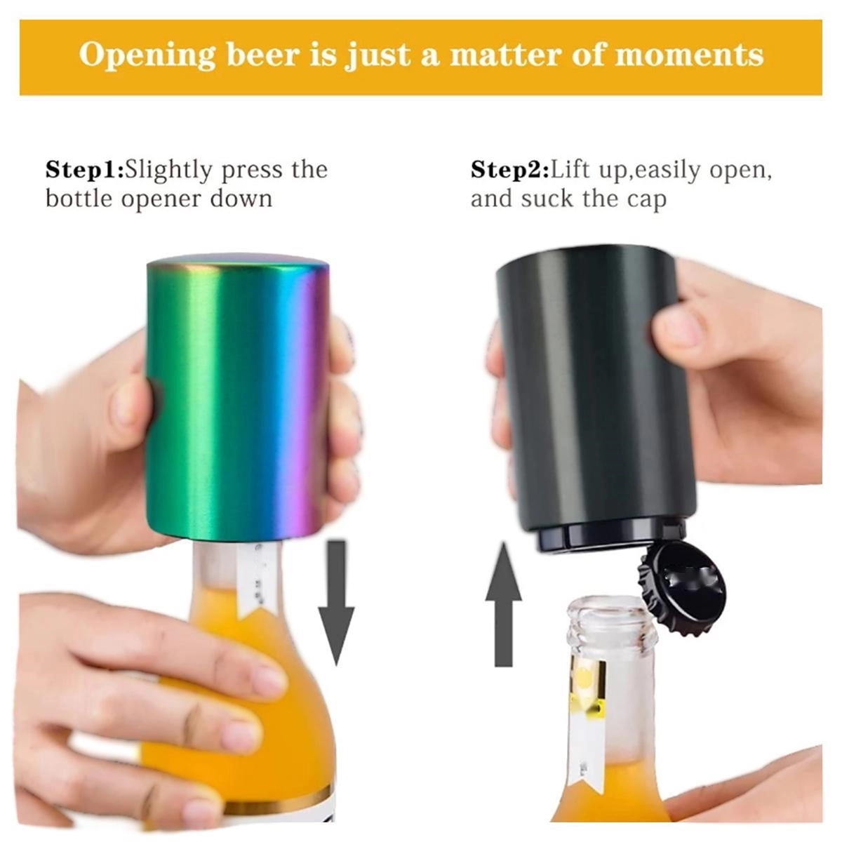 Automatic Magnetic Beer Bottle Opener 3