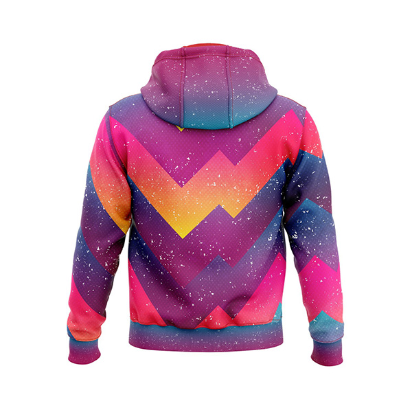 Unisex & Kids' Sublimation 310G Fleece-Lined Kangaroo Hoodie 2