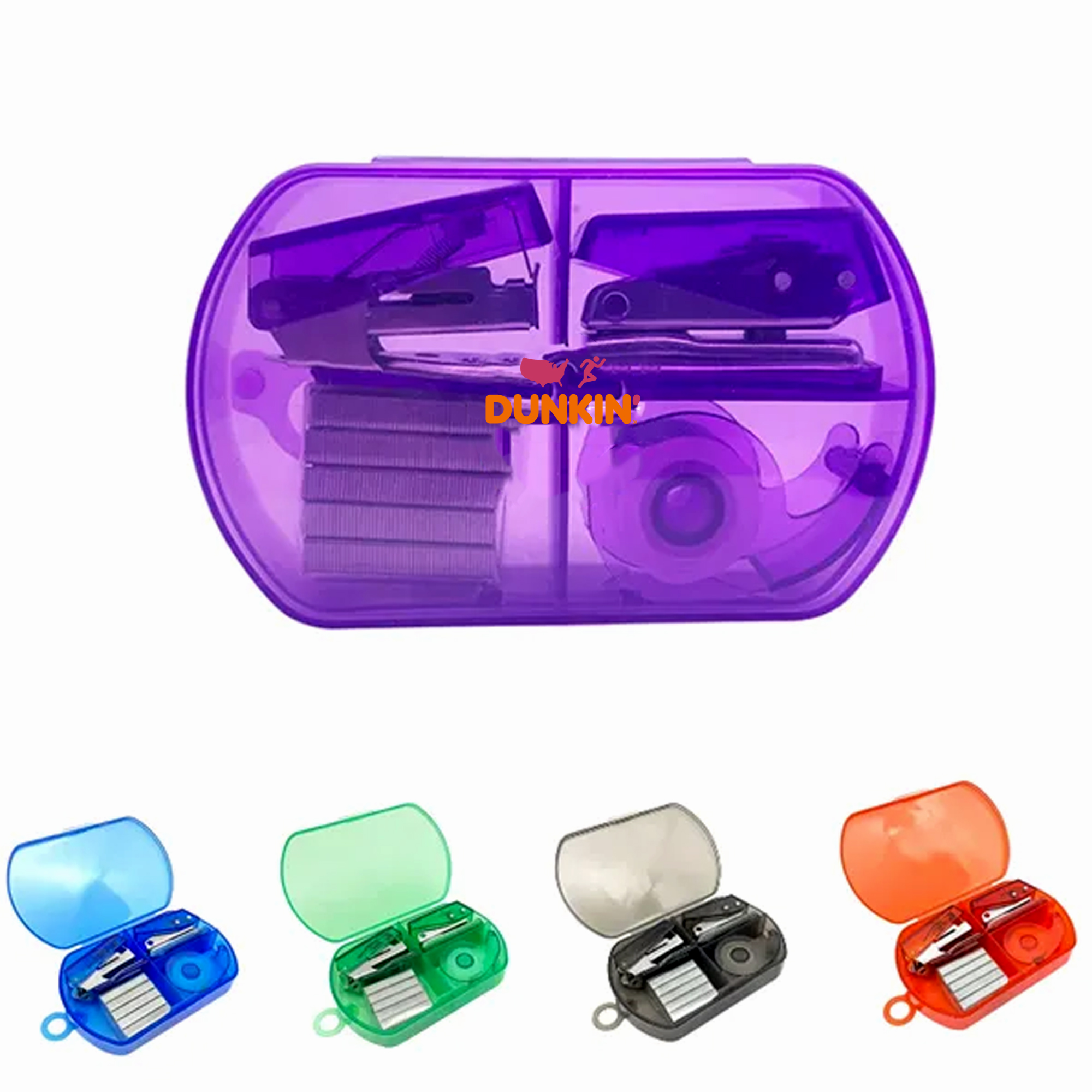Compact Desk Organizer Set ?C Stapler Included 3