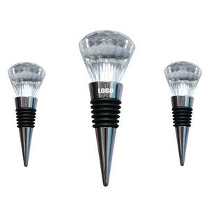 Stylish Diamond Shaped Wine Cork Bottle Stopper 4