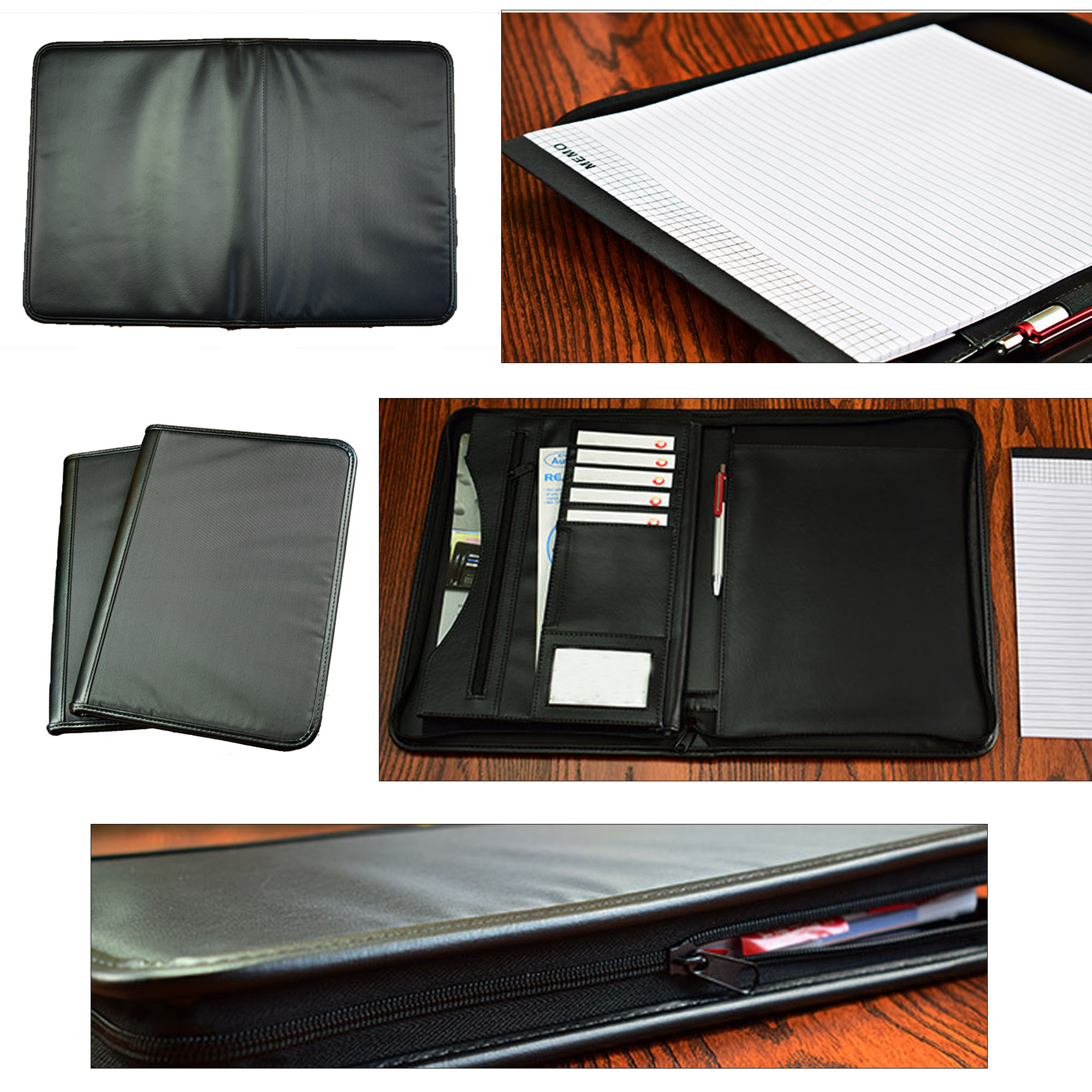 Travel and Office Multi Function Zipper Folder 2