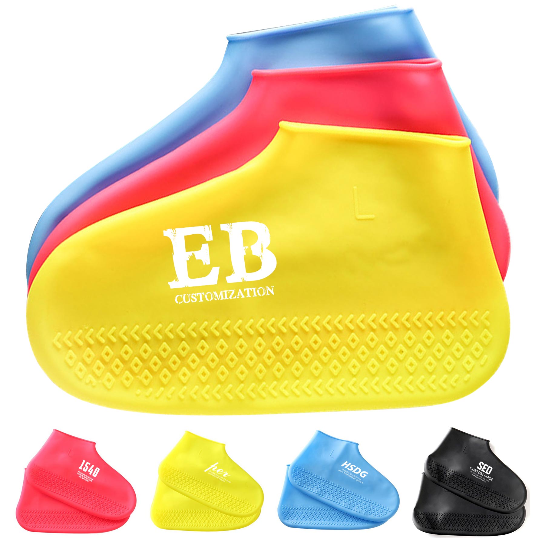 Silicone Waterproof Shoe Covers 2