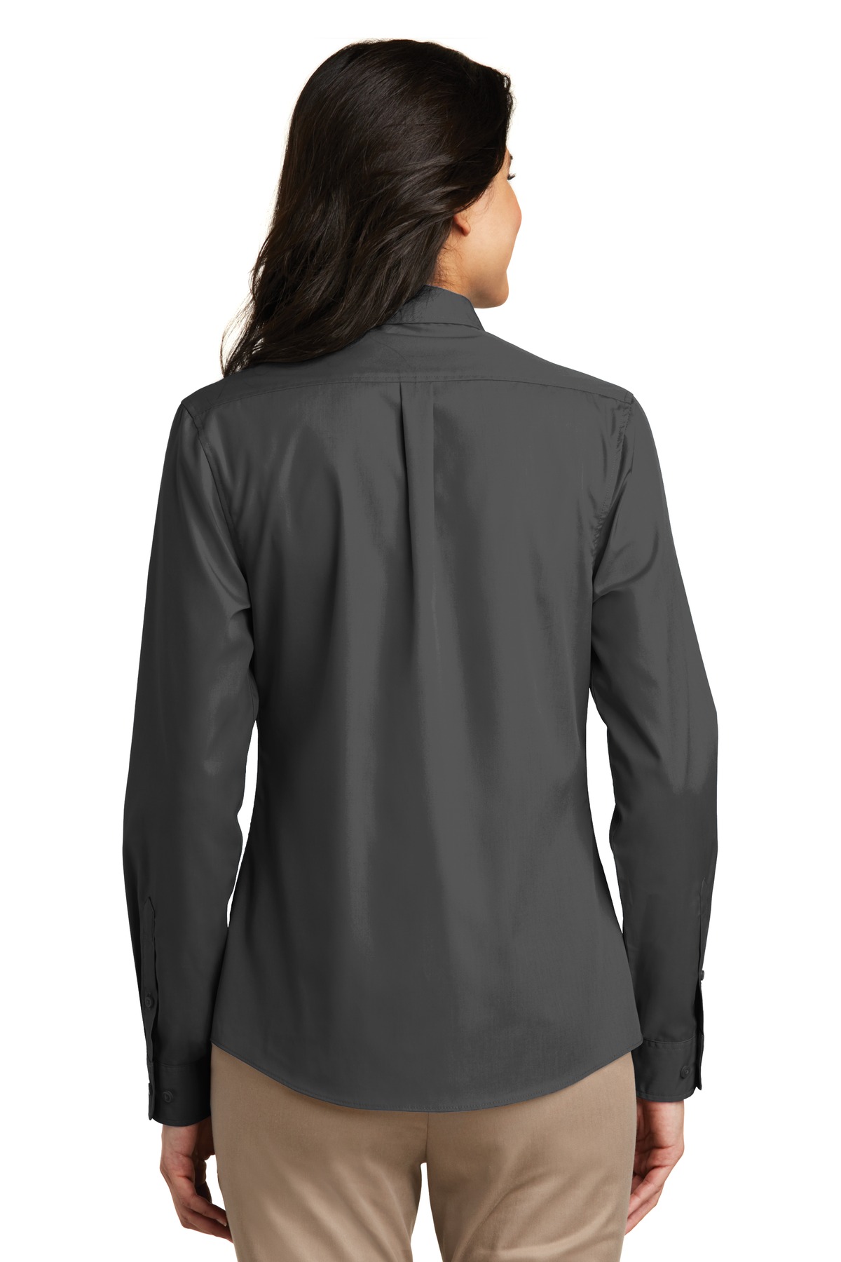 Port Authority Women's Long Sleeve Carefree Poplin Shirt. LW100 32