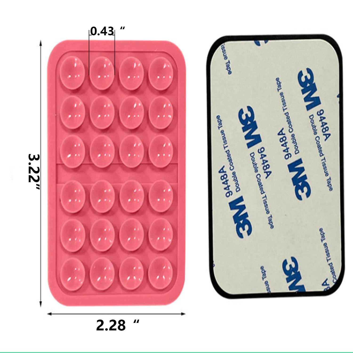 Silicone Suction Phone Case Adhesive Mount 7