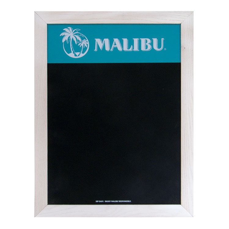 Oak Frame Wall Chalkboard 18"w x 24"h