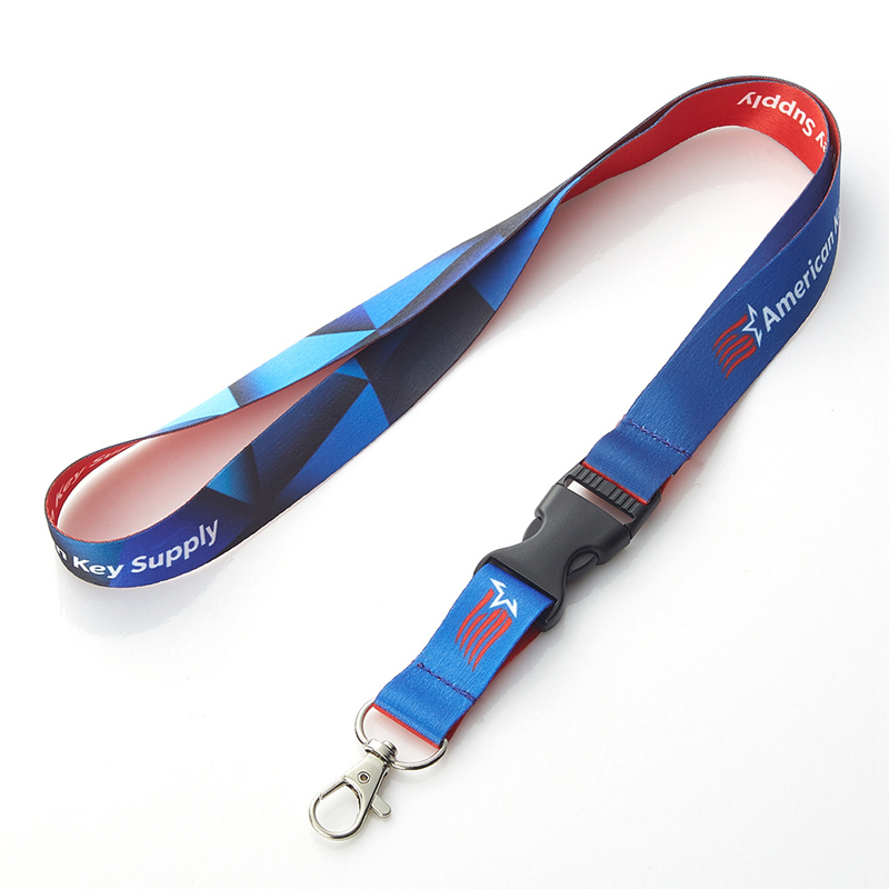 Office Lanyard for id Badge Holder Keys w/Detachable Buckle 2