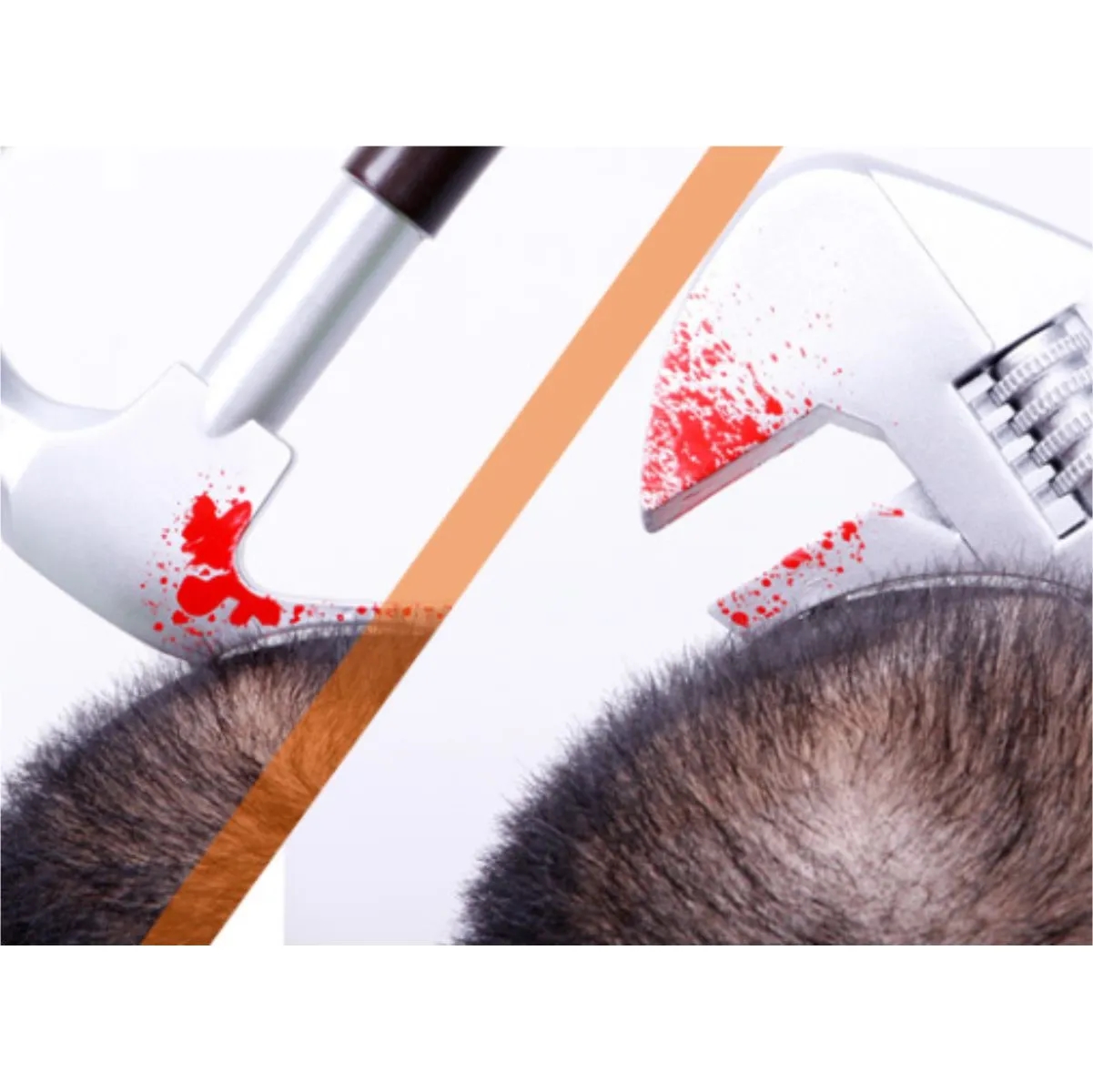 Halloween Saw Blade Novelty Headband Prop 2