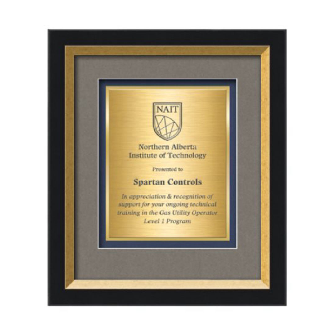 Omni Certificate TexEtch - Black/Gold 4