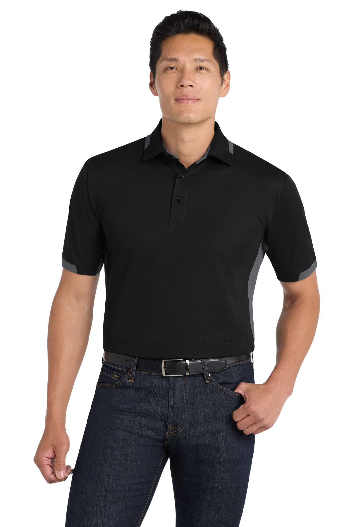 Port Authority Dry Zone Colorblock Ottoman Polo. K524 16