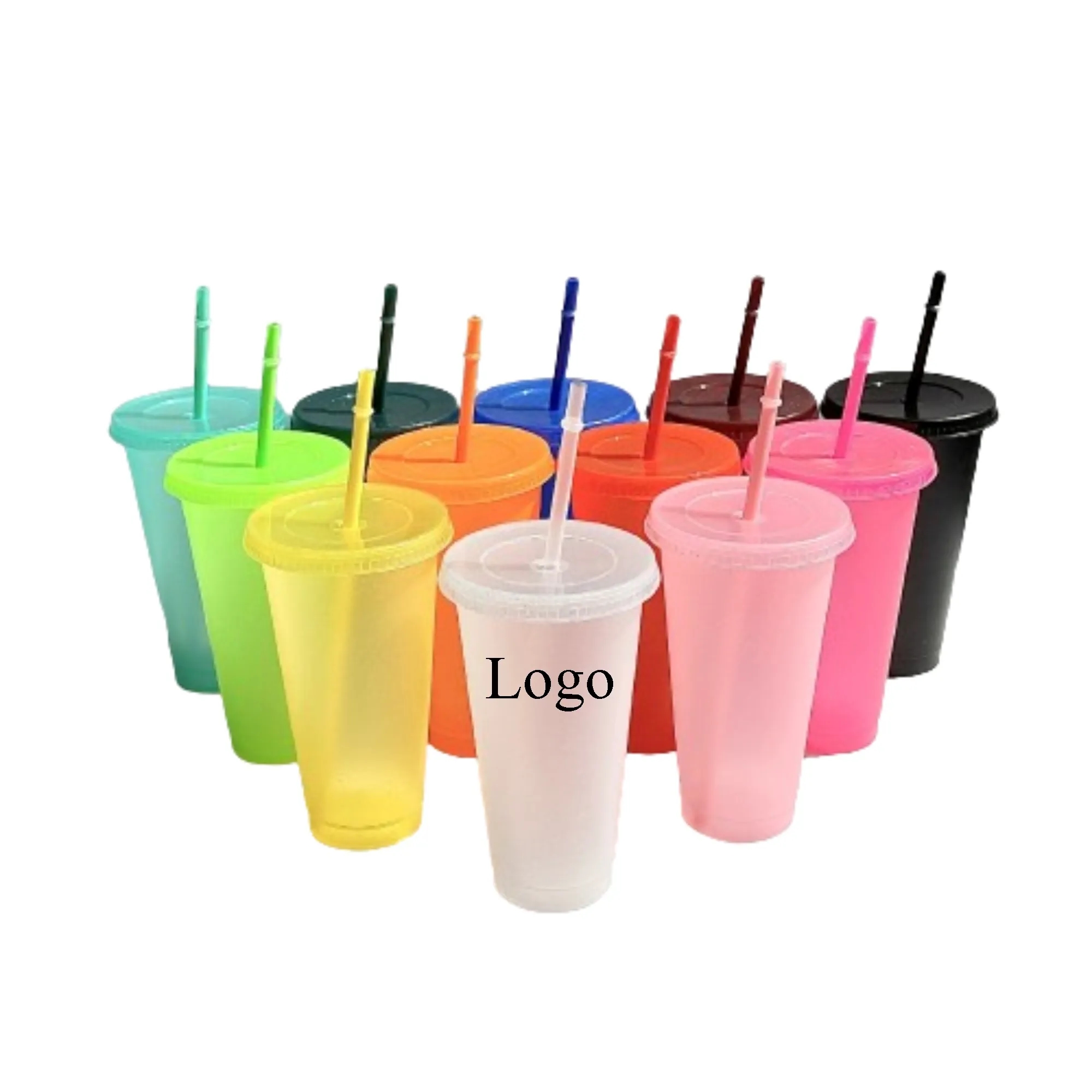 24oz Color Changing Cups With Lids And Straws 4
