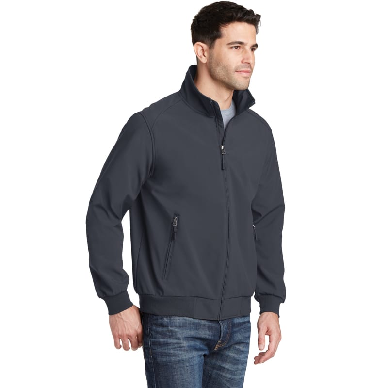 Port Authority Soft Shell Bomber Jacket. 4