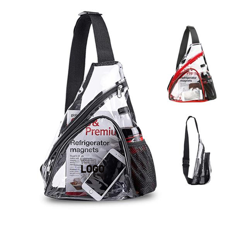 Clear Pvc Sling Bag