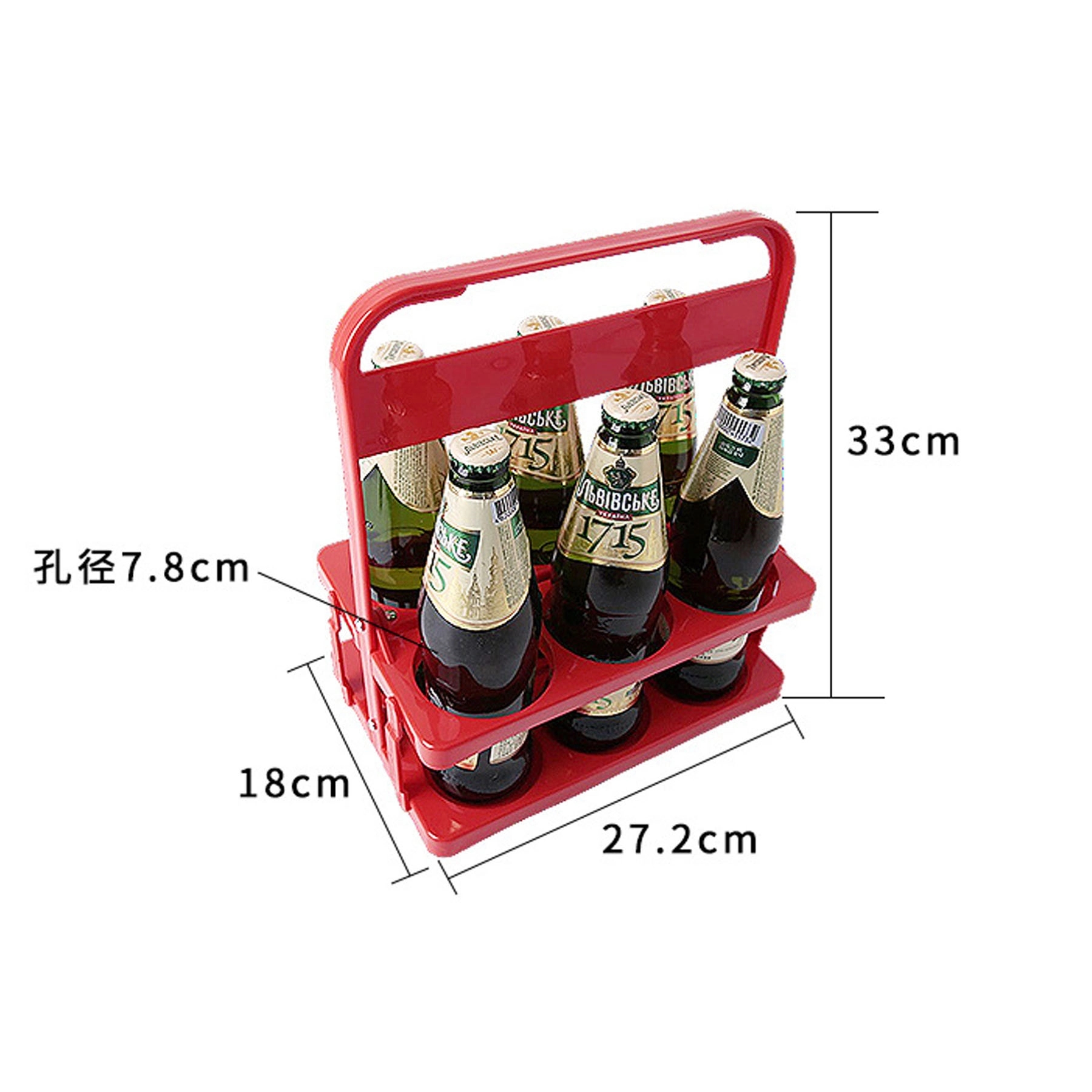Portable Folding Wine Rack 2