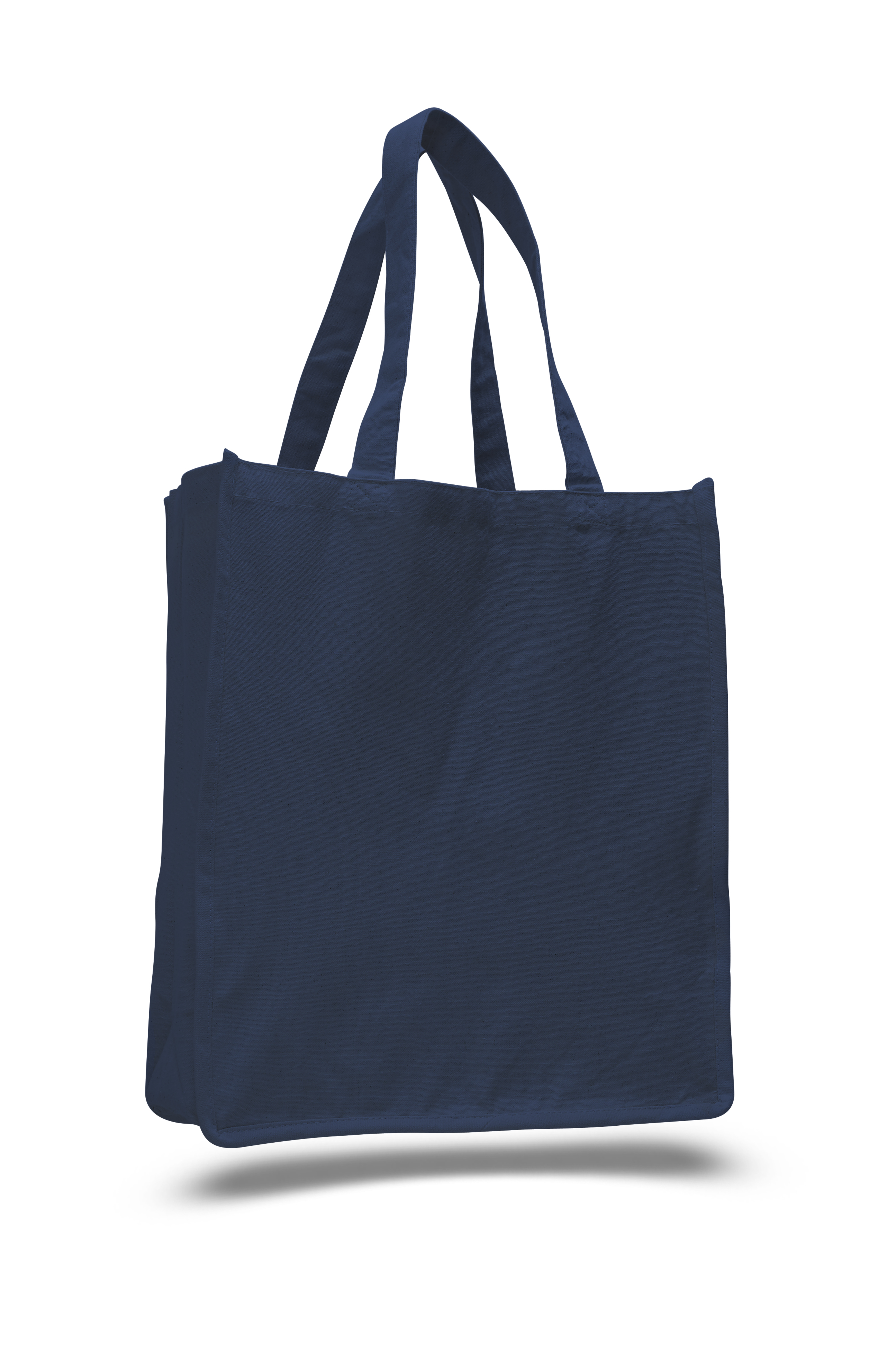 Heavy 12 oz. Cotton Canvas Jumbo Shopper Tote Bag - Colors, custom tote bag with logo imprint 6