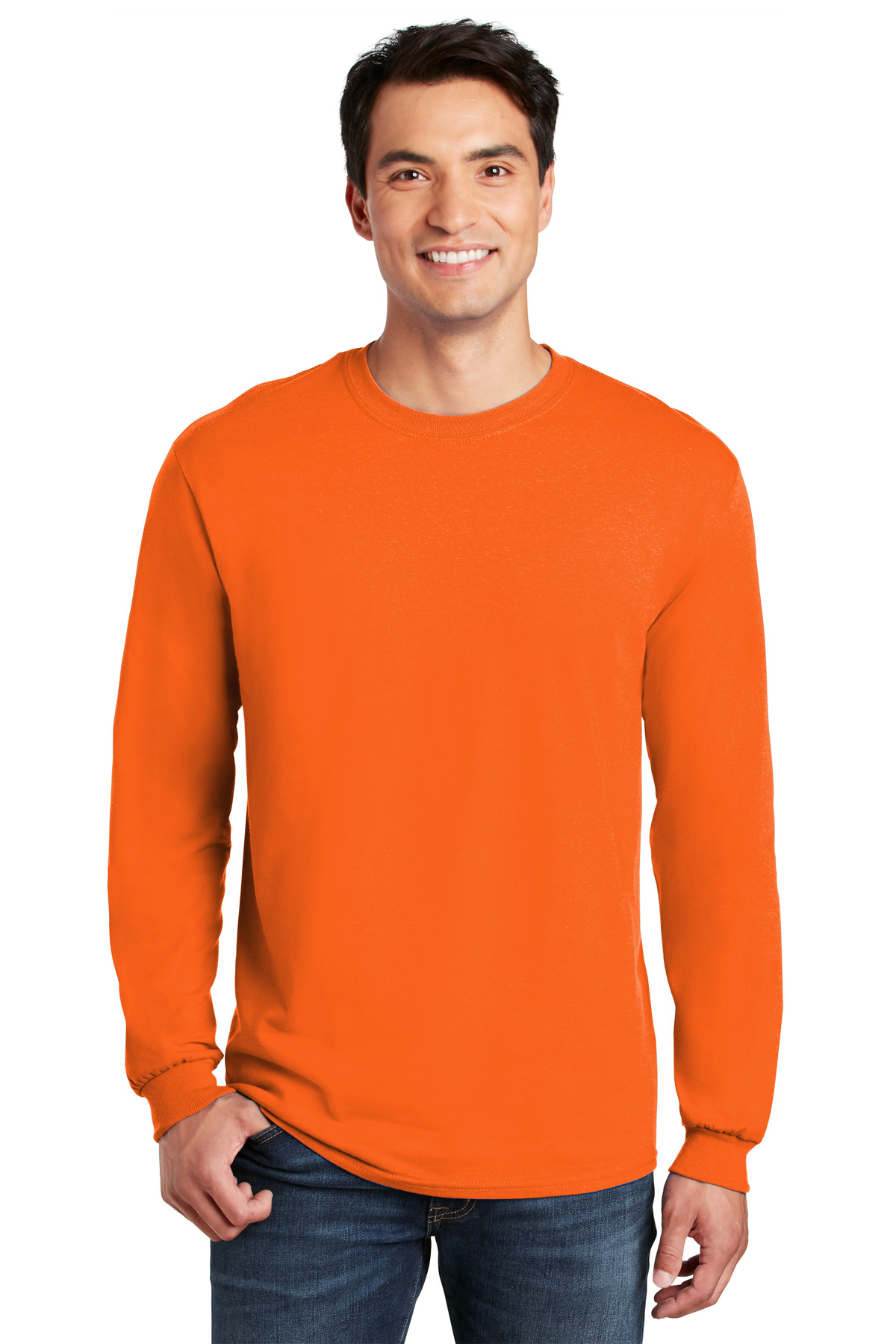 Gildan - Heavy Cotton 100% Cotton Long Sleeve T-Shirt. 5400 65