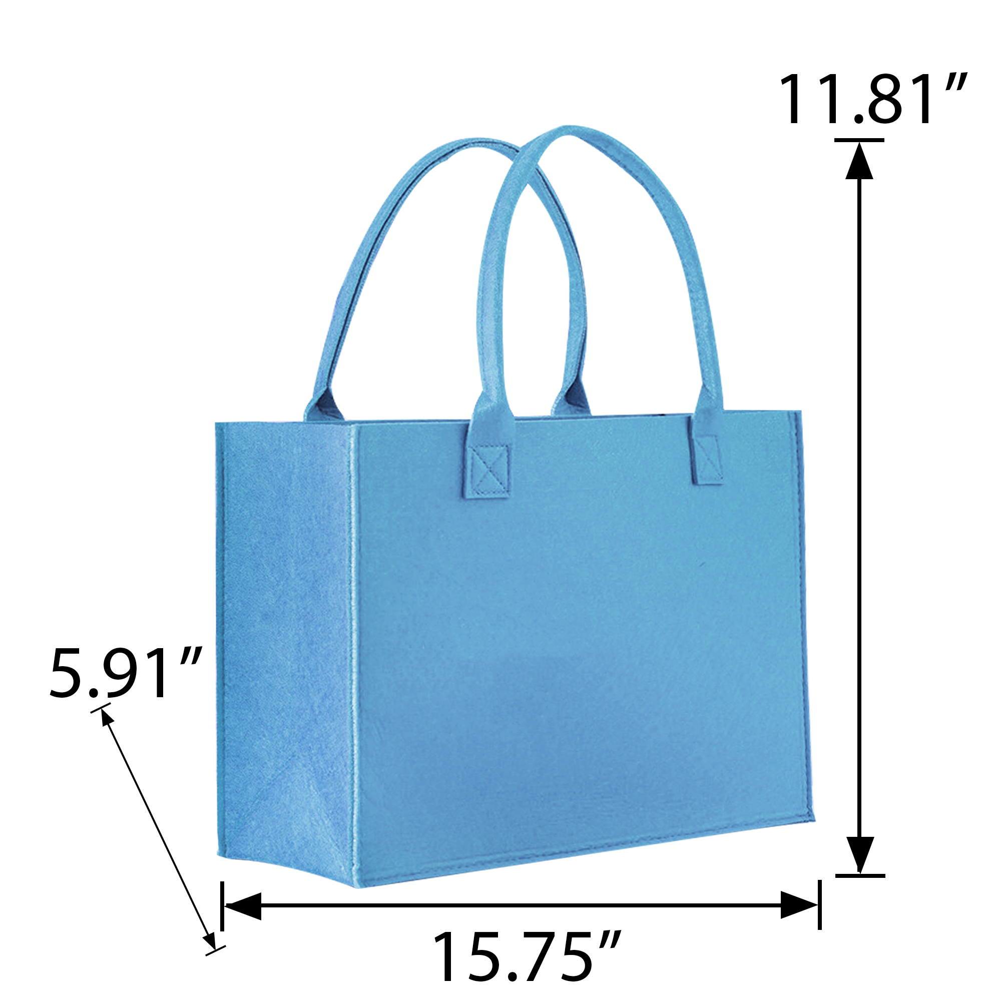 Reusable Felt Tote Bag 2