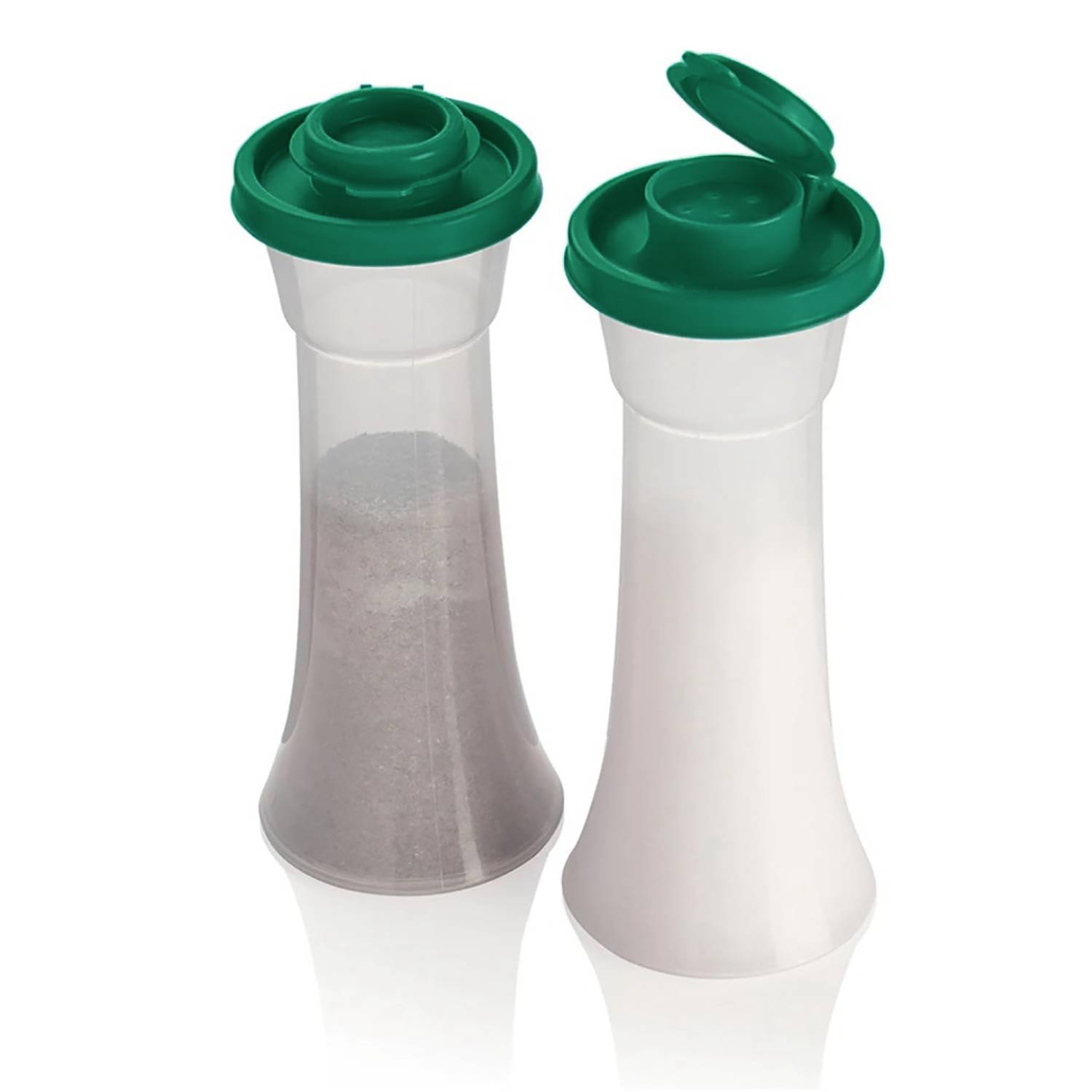 2pcs Plastic Salt & Pepper Shaker Set 5