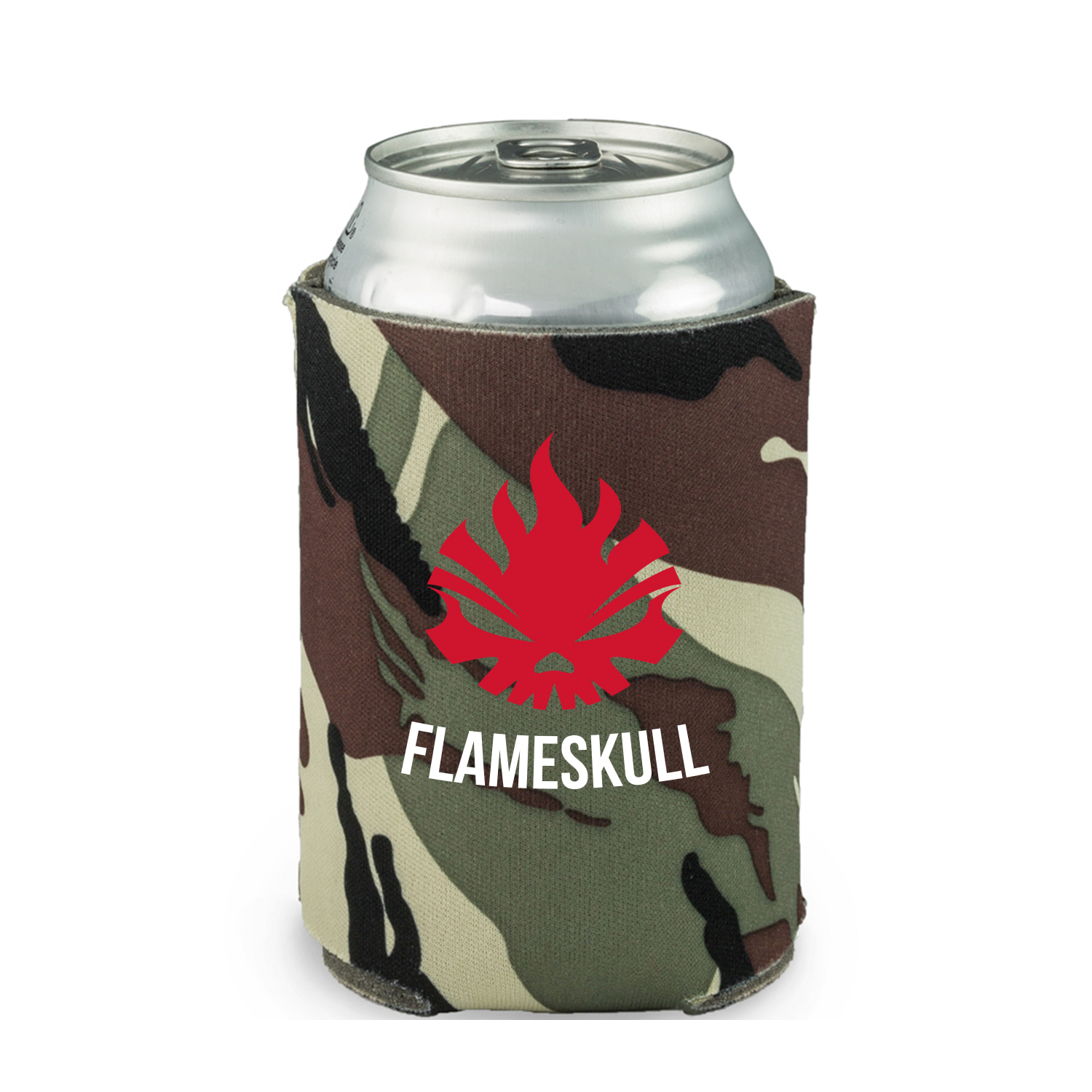 Collapsible Can Cooler (2 Color Imprint), custom koozie with logo imprint 23