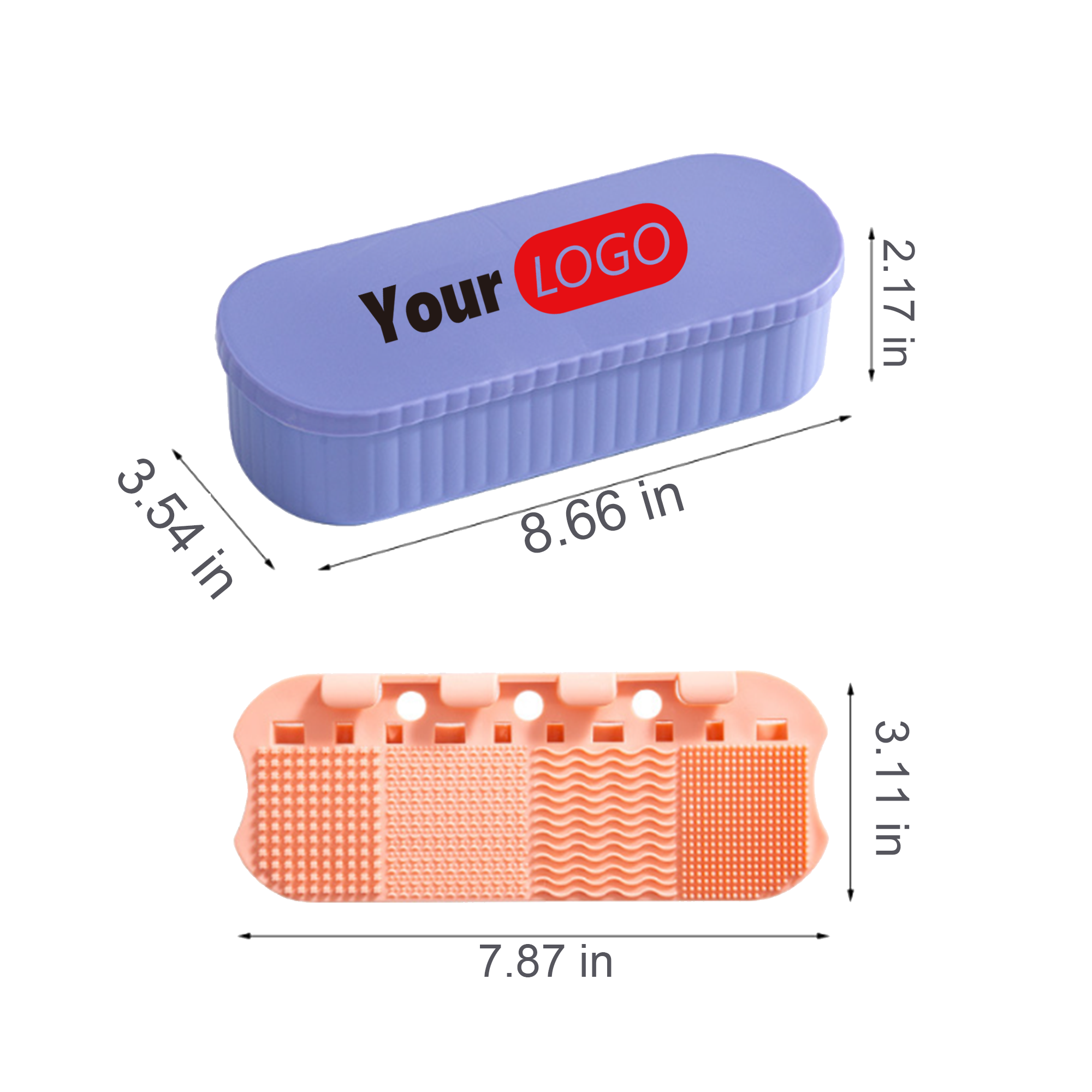 Makeup Brush Cleaning & Storage Box 2