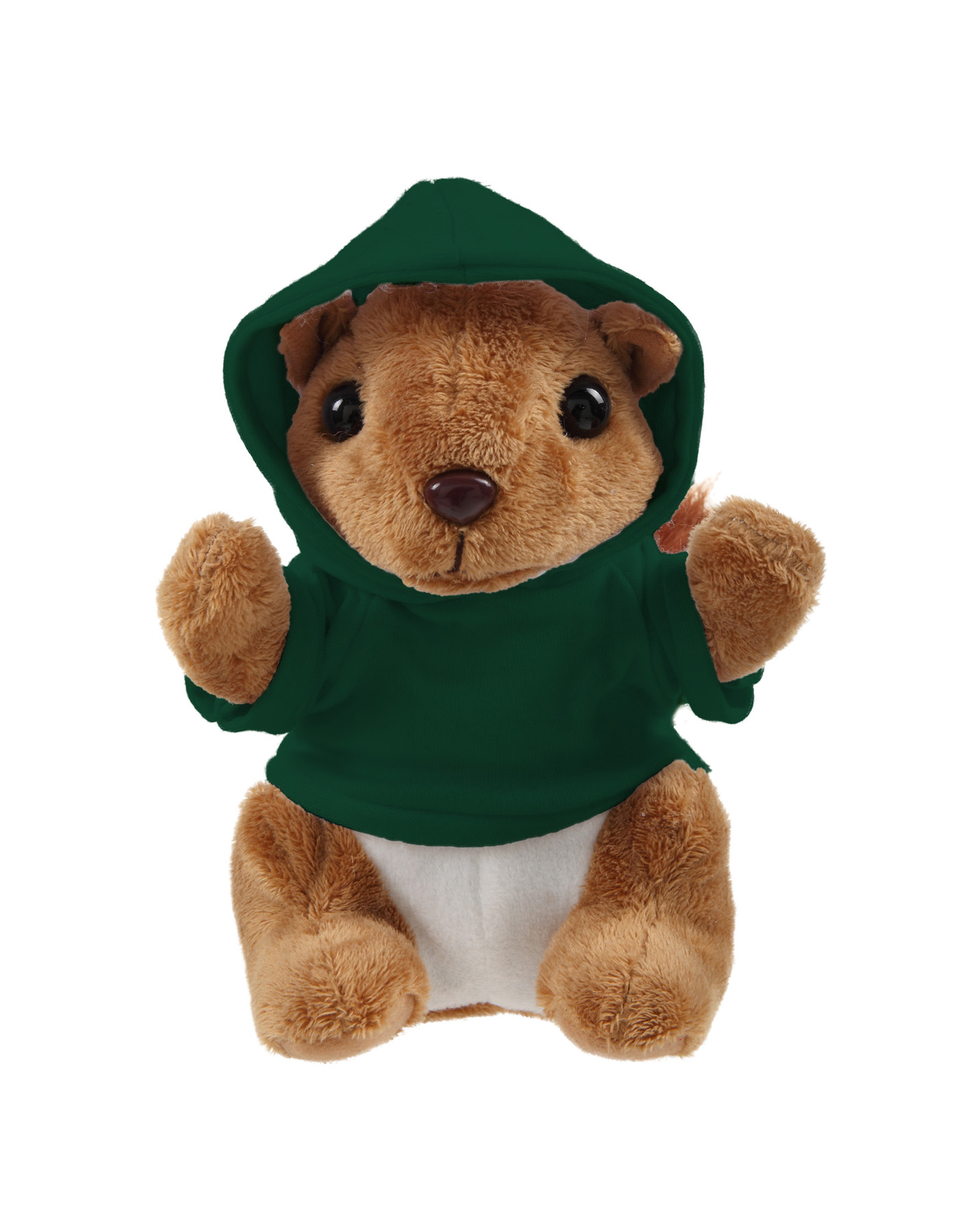 Soft Plush Sitting Squirrel wearing a Hoodie 1