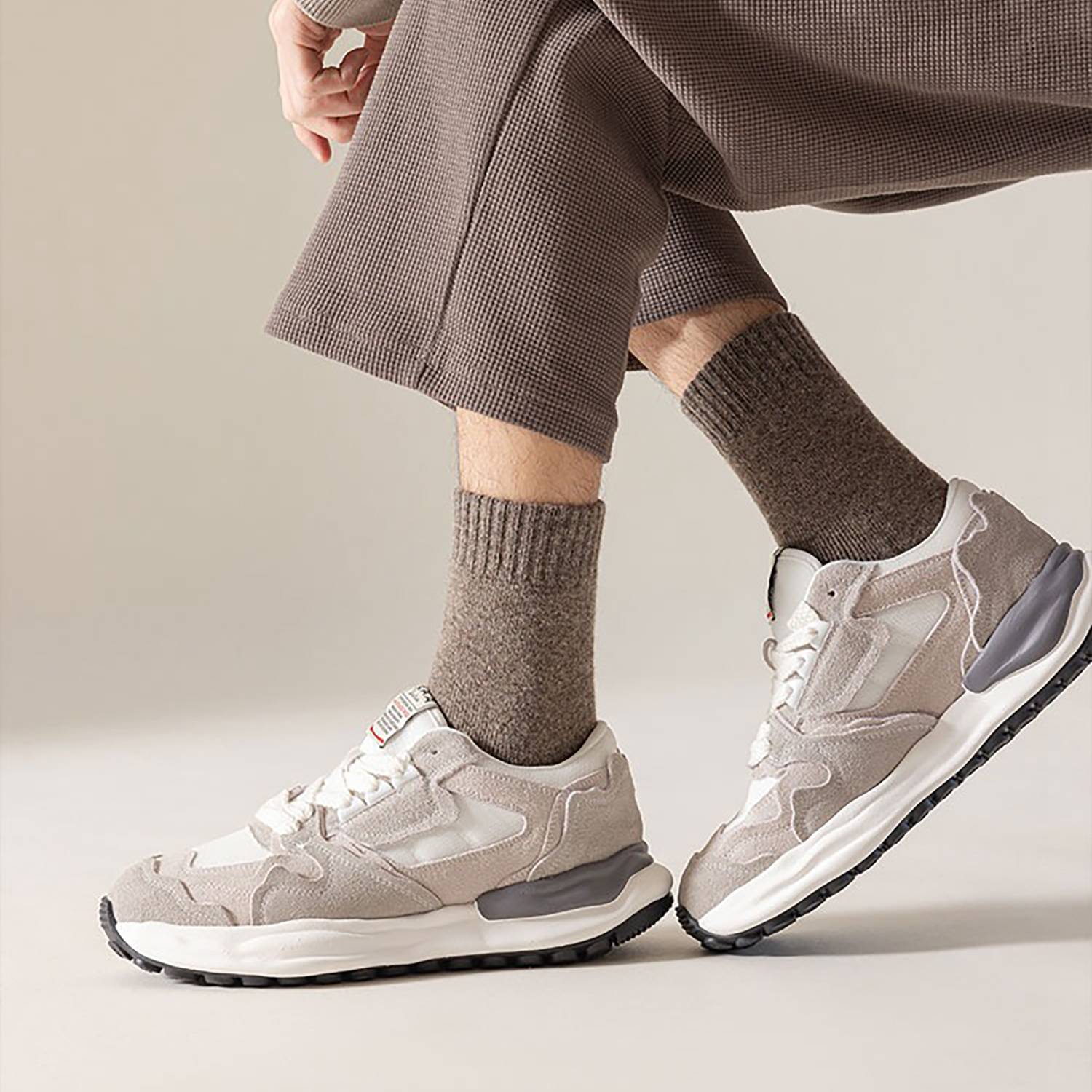 Unisex Winter Warm Sweat-Absorbing Wool Socks 5