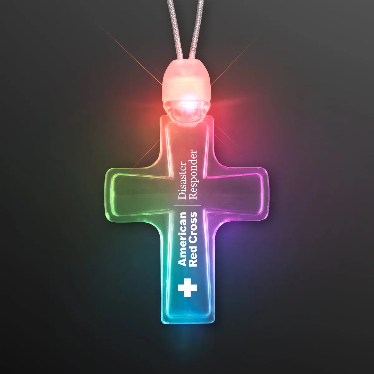 Light Up Cross Necklace 2