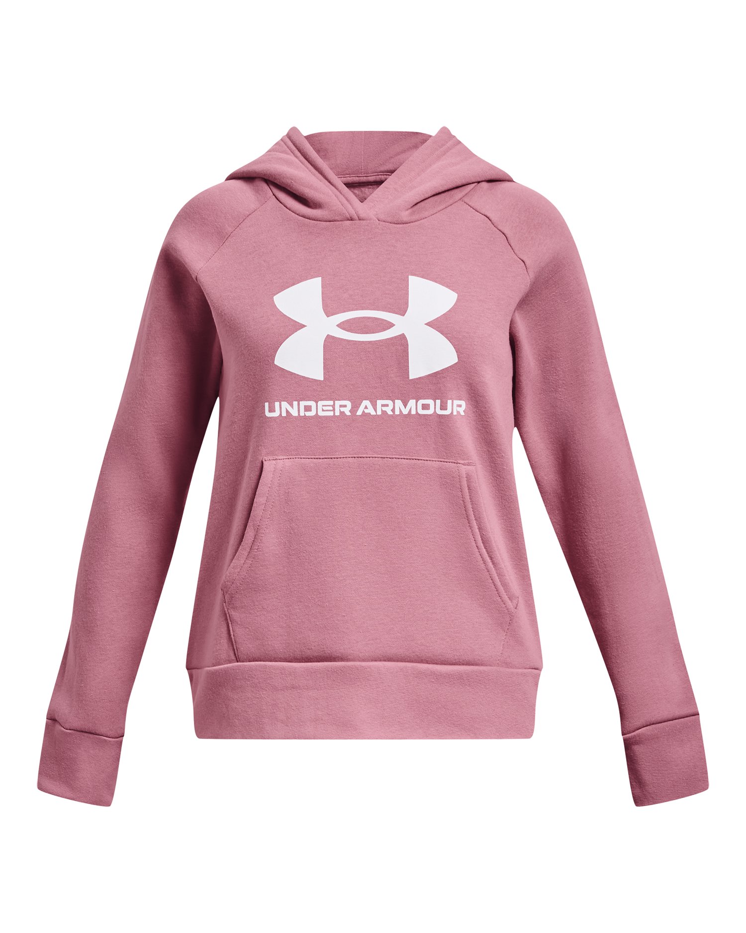 Girls' UA Rival Fleece Big Logo Hoodie  6