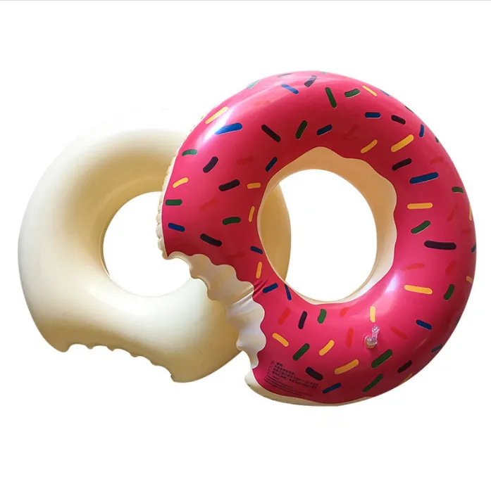 Inflatable Donuts Print Swim Ring 6