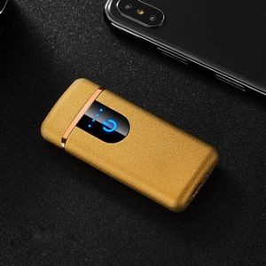 Sleek Round Angle Rectangle Electric Arc Lighter USB Charging 27