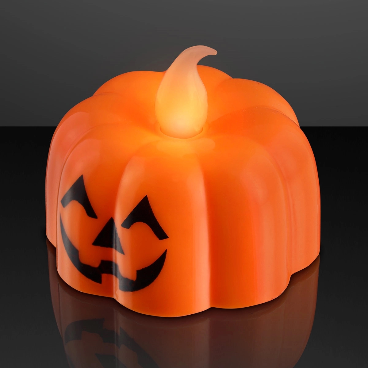 Pumpkin Lights LED Tea Candles 3