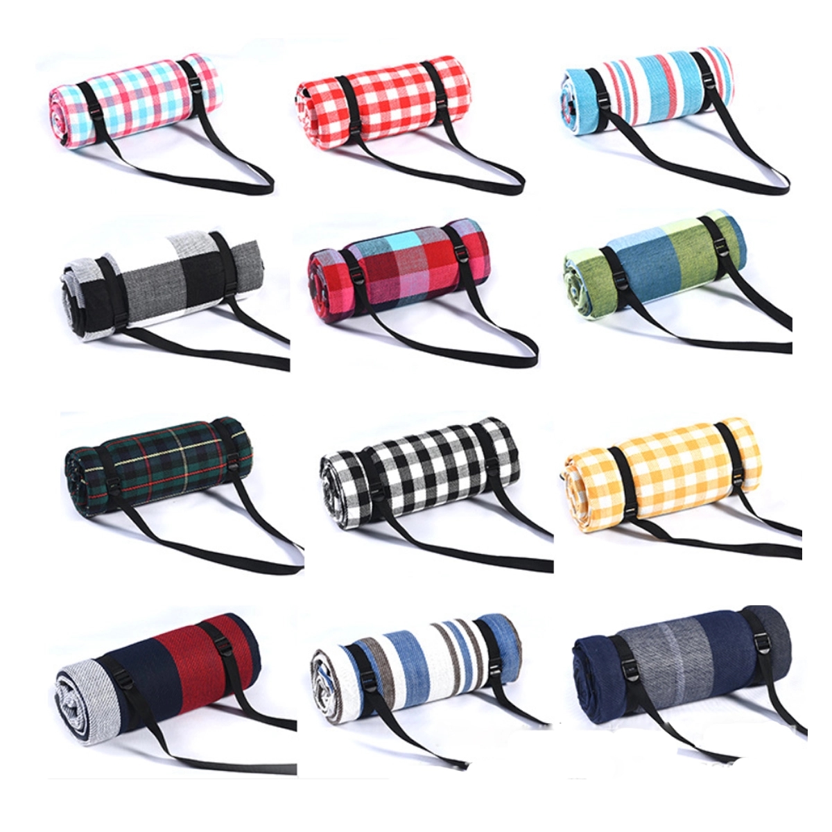 Dual Layers Waterproof Picnic & Beach Blanket 4